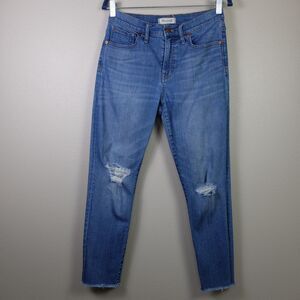 Madewell Women's 9" High-Rise Skinny Jeans Size 28